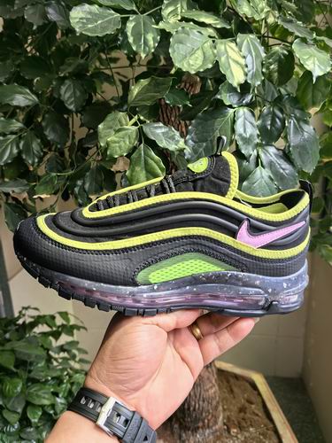 Cheap Nike Air Max Terrascape 97 Black Green Purple Men's Running Shoes-24